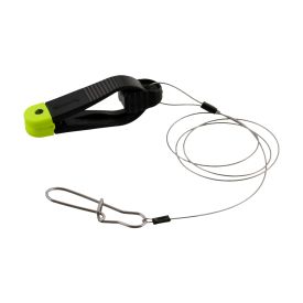 Scotty #1181 Mini Power Grip Release 18in Wire Leader w/ Cannonball Snap