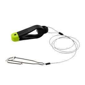 Scotty #1180 Downrigger Release 18in Wire Leader w/ Stacking, Self Locating Snap