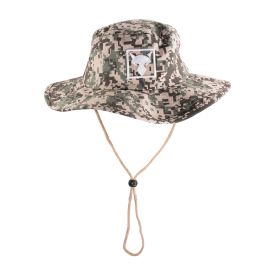 Jackall Digital Camo/White Wide Brim Hat