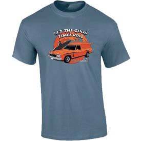 Old Guys Rule Good Times Roll Tee