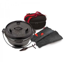 Campfire Pioneer Duo Lid Cast Iron Duo Camp Oven Set
