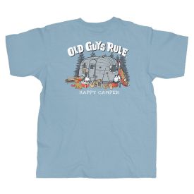 Old Guys Rule Happy Camper Tee
