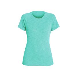 Xcel Womens Solid Short Sleeve Heathered Ventx Shirt