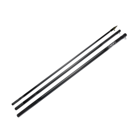 Hook Em Fishing Outrigger Poles Carbon Fibre 2 x 4.5m/3pcs - No Bases