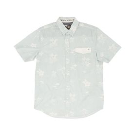 Salty Crew Mens Navigator Short Sleeve Woven Shirt