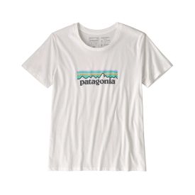Patagonia Womens P-6 Logo Organic Cotton Crew T-Shirt