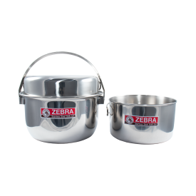 Zebra Stainless Steel Camping Set II