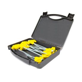 Oztrail Screw In Tent Peg Set 16 Piece