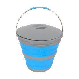Pop Up Bucket With Lid 10L
