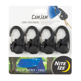 Nite Ize CamJam Cord Tightener - 4 Pack