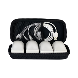 Hardkorr Dual Colour U-Light Lantern W/Inbuilt Lithium Battery - 4 Pack
