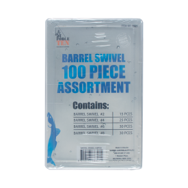 Force Ten 100 Piece Assorted Barrel Swivels