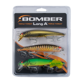 Bomber Triple Threat Long A Lure Pack