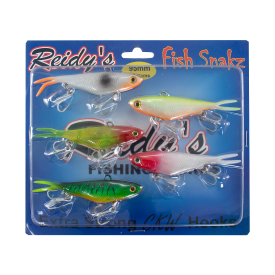 Reidys Fish Snakz Vibe Lure - 5 Pack