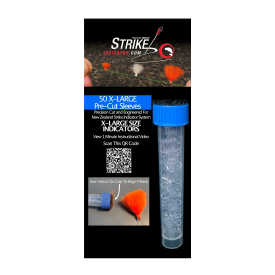 Strike Indicator NZ X-Large Pre-Cut Sleeves and Vial