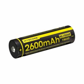 Nitecore NL1826R 2600mAh Li-Ion Rechargeable Battery