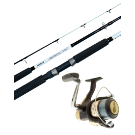 Shimano Aerocast / Hyperloop Spin Combo /w Line