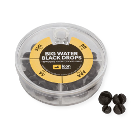 Loon Black Drops Big Water 4 Division Tin Weights
