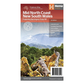 Hema Mid North Coast New South Wales Map