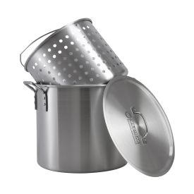 Wildtrak Aluminium Stock Pot & Basket