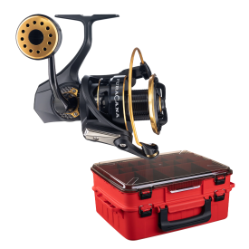 Ryobi Furacana Spin Reel w/ Bite Science Case