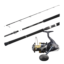 Shimano Spheros / Jewel Top Water Travel Spin Combo