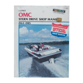 Retro Clymer OMC 1964-1984 B730 Stern Drive Shop Manual (Reverse Auction)