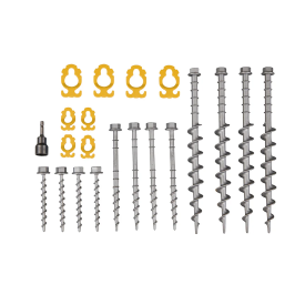Oztrail Screw In Aluminium Tent Peg Kit