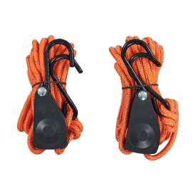 Oztrail Ratchet Tie Down Rope 2 Pack