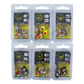 TT Lures Snake Eyez XH Jig Head - 6 Pack (Reverse Auction)