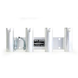 Wilson Bull Bar Rod Carrier 4 Hole - Suits 2in Bull Bar
