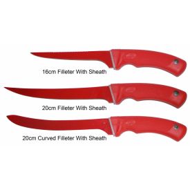 Blade Runner Teflon Coated Fillet Knife w/ Sheath