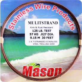 Mason Multistrand Wire - Brown 30ft