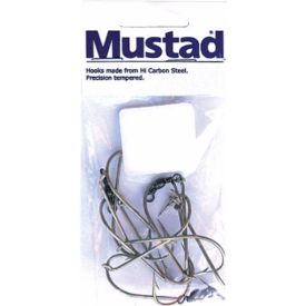 Mustad Deluxe Ganged Hook Swivel - 3 Sets