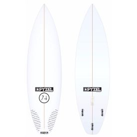 Pyzel Surfboards 74 Model - FCS2 Fins