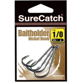 SureCatch Pre-Pack Hooks - Nickle Baitholder