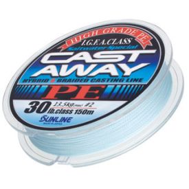 Sunline Cast Away PE Braid - Pearl Blue