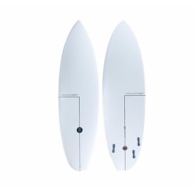 Tolhurst Surfboards Twinion Asymmetric Natural Foot - FCS2 Fins