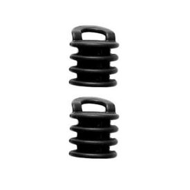 C Kayak Terrapin Scupper Plugs - Pair (Black)
