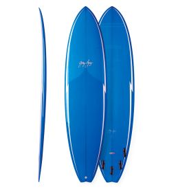 Gerry Lopez Surfboards Little Darling 5 Fin - FCS 2 Fins