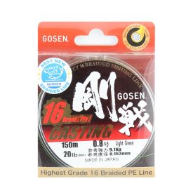 Gosen 16 Ply Casting Braid - 150m