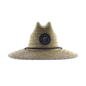Samaki Marlin Patch Straw Hat