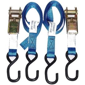 Just Straps Transom Light Duty Ratchet Hook to Hook Strap - 25mm x 1.5m