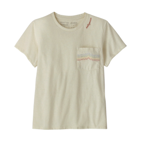 Patagonia Womens Ridge Rise Stripe Pocket Responsibili-Tee Shirt