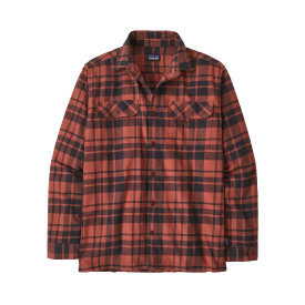Patagonia Mens Long Sleeve Organic Cotton Midweight Fjord Flannel Shirt