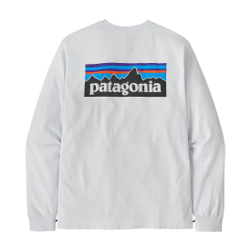 Patagonia Mens Long Sleeve P-6 Logo Responsibili-Tee Shirt