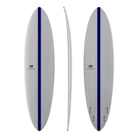 Tolhurst HI Mid 6 Longboard - FCS2 Fins