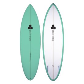 Channel Islands Twin Pin Surfboard - Futures 2 Fins