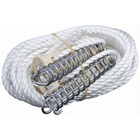 Supex Double Guy Rope Kit 6mm Rope - HD Wood Slides, Springs