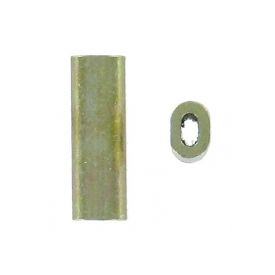 Shogun Brass Oval Crimp